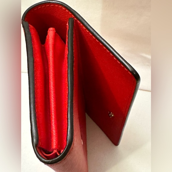 TORY BURCH EUC orange sturdy leather with very few minor issues. - Picture 4 of 11